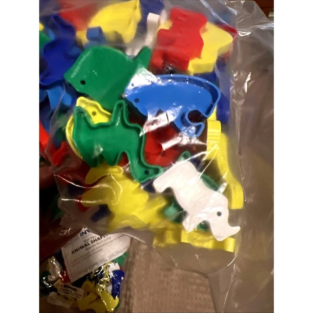 Invicta Education Animal Shapes Set 2 Lot of 2 Sealed 144 Pieces Ref 1584 & 1583